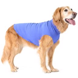 GoldPaw Dog Fleece Stretch Pullover Blåklint